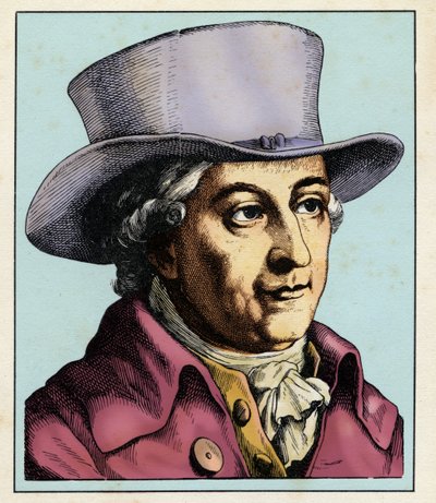 Justus Möser (December 14, 1720 - January 8, 1794) German jurist, historian and writer by Hugo Bürkner