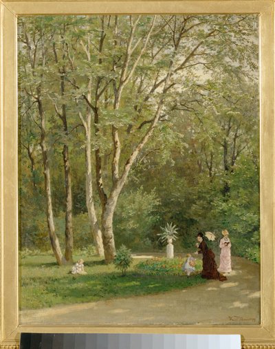 In a Viennese Garden by Hugo Darnaut