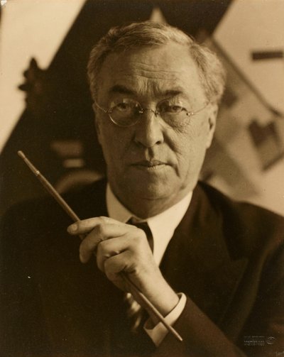 Portrait of the artist Wassily Kandinsky by Hugo Erfurth