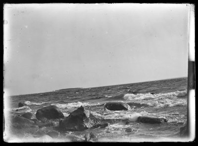 Seascape from Selkäranta, Mensin Island in the Distance by Hugo Simberg