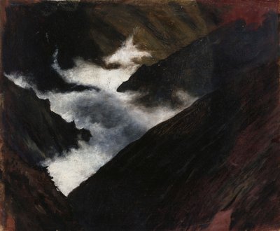 Mountain Stream in Caucasia by Hugo Simberg