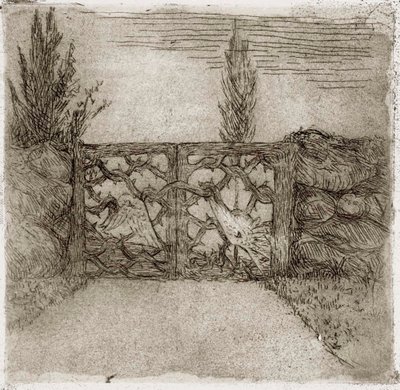 Thorn Gate by Hugo Simberg
