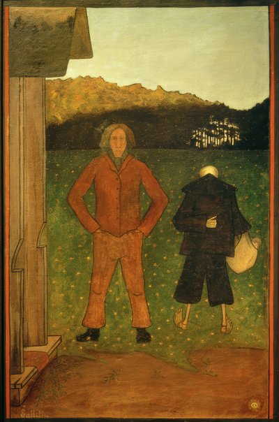Death and the Farmer by Hugo Simberg