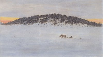 Winter Road I by Hugo Simberg