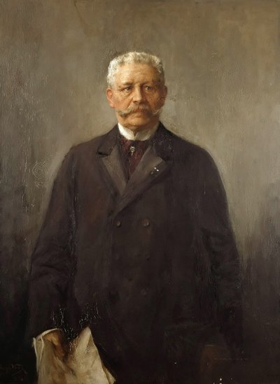 Portrait of Paul von Hindenburg by Hugo Vogel