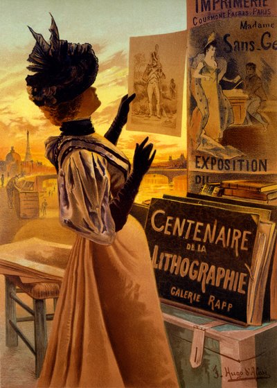 One Hundred Years of Lithography at Galerie Rapp, Paris by Hugo d