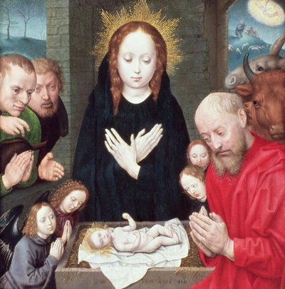 Adoration of the Shepherds by Hugo van der Goes