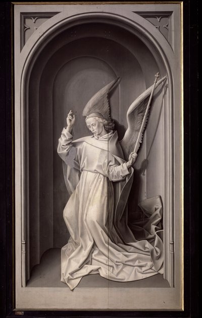 Angel of the Annunciation by Hugo van der Goes