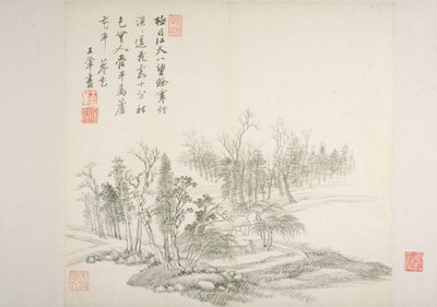 Album After Old Masters and Poems by Hui Wang