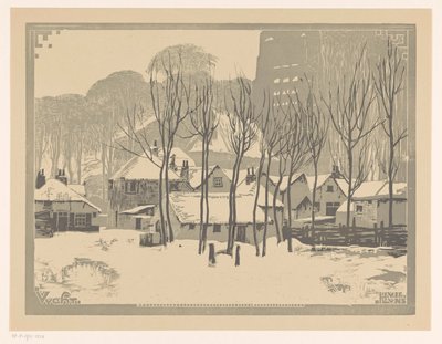 Vught in Snow by Huib Luns