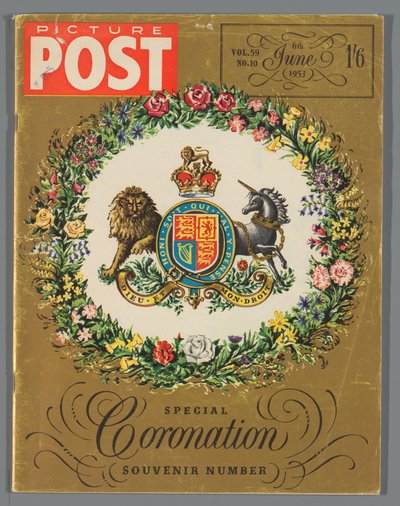 Special Edition of Picture Post for the Coronation of Queen Elizabeth II, June 6, 1953 by Hulton Press Ltd.