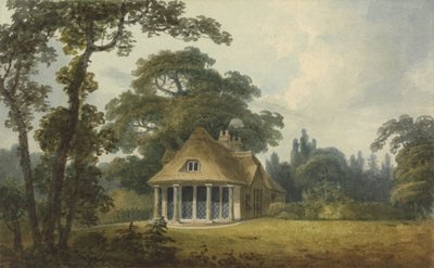 A Summer House with Full-length Lattice Windows by Humphry Repton