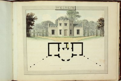 Red Book: Welbeck by Humphry Repton