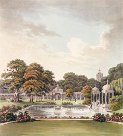 View from the Dome, Brighton Pavilion by Humphry Repton