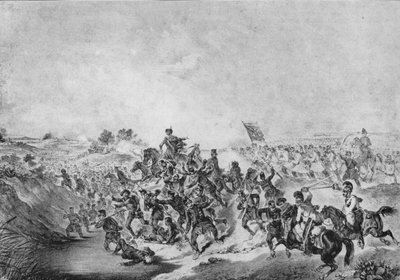 The Battle of Temesvar during the Hungarian Revolution of 1848-49, 9th August 1849 by Hungarian School