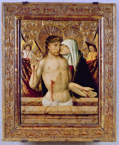 The Man of Sorrows, from Kassa, c.1470-80 by Hungarian School