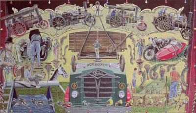 At the Vintage Show, 1993 by Huw S. Parsons
