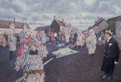 Boxing Day Mummers, Marshfield by Huw S. Parsons