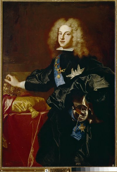 Portrait of Philip V of Spain by Hyacinthe Francois Rigaud
