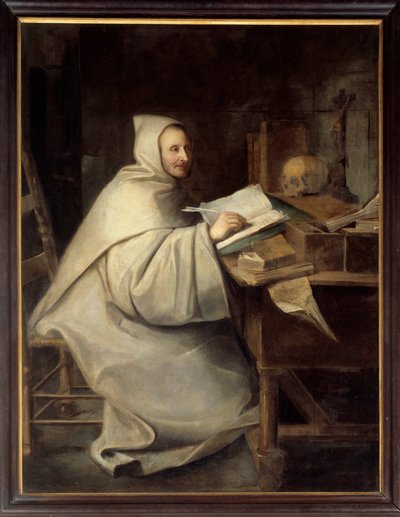 Full-Length Portrait of Armand Jean Le Bouthillier de Rance, Abbot of La Trappe by Hyacinthe Francois Rigaud