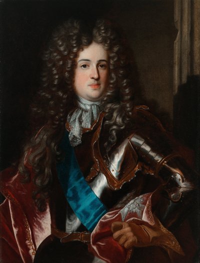 Portrait of Aleksander Benedykt Stanislaw Sobieski by Hyacinthe Francois Rigaud