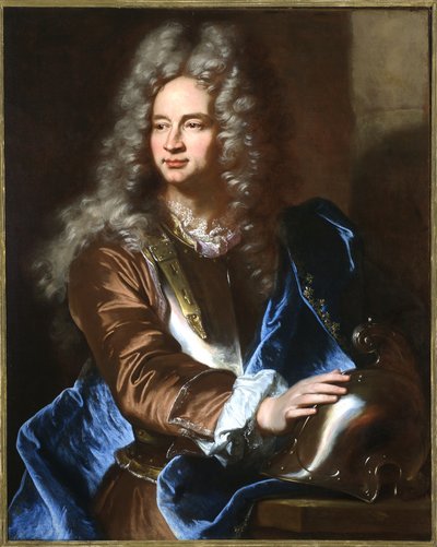 Portrait of Anton Julius II Brignole-Sale extraordinary envoy to Louis XIV of France by Hyacinthe Francois Rigaud