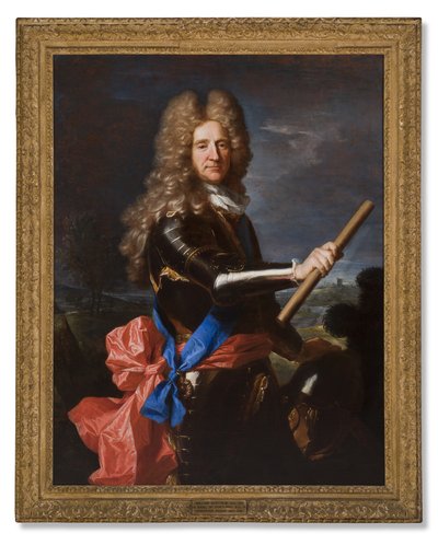 Portrait of Hans Willem Bentinck, 1st Earl of Portland by Hyacinthe Francois Rigaud