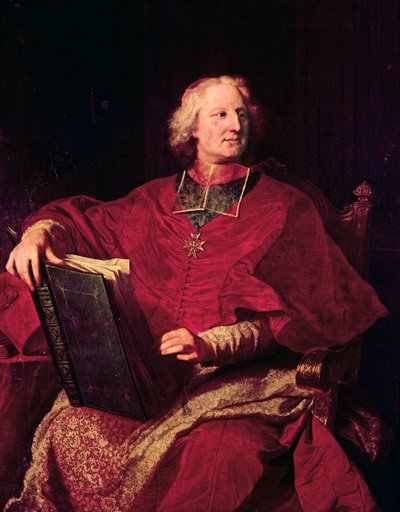 Portrait of Melchior de Polignac by Hyacinthe Francois Rigaud
