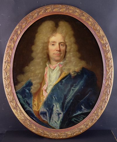 Portrait of Michel Begon the Younger by Hyacinthe Francois Rigaud