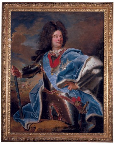 Portrait of the Duc de Villars by Hyacinthe Francois Rigaud