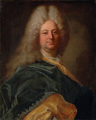 Portrait of the Marquis de la Mesangere by Hyacinthe Francois Rigaud
