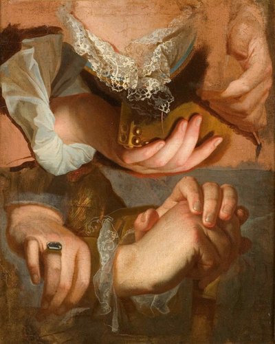 Studies of Hands by Hyacinthe François Honoré Rigaud