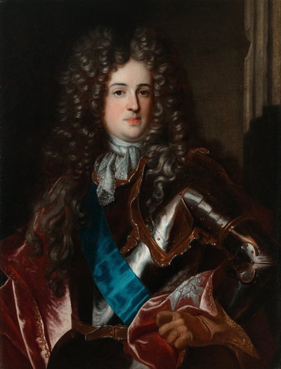 Portrait of Aleksander Benedykt Stanisław Sobieski, 1677-1714 by Hyacinthe François Honoré Rigaud Circle of