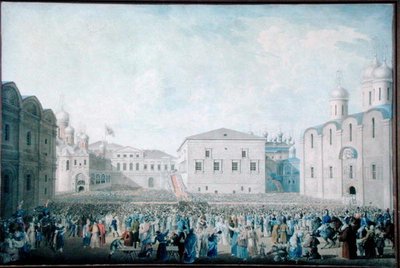 The Great Reception of Alexander I in the Kremlin on 15th August 1816 by I.A. Lavrov
