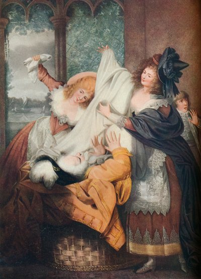 Merry Wives of Windsor: Act III, Scene III by I. P. Simon