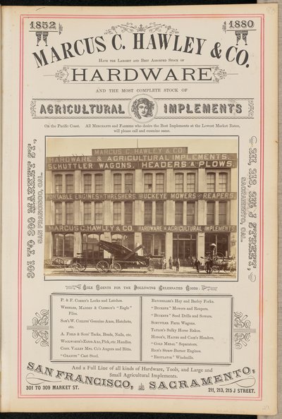 Marcus C. Hawley and Company, San Francisco by I. W. Taber