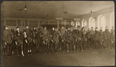 Riding Competition at the Milchailovsky Manege (Riding School) St. Petersburg: the Ladies