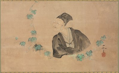 Portrait of Basho by Ichijun