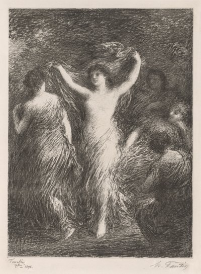 Danses by Ignace Henri Jean Fantin Latour