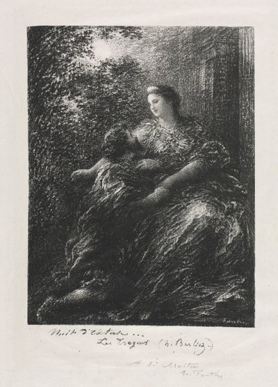 Duet of the Trojans, 1894 by Ignace Henri Jean Fantin Latour