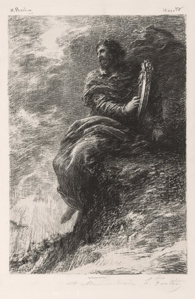 Harolde in the Mountains by Ignace Henri Jean Fantin Latour