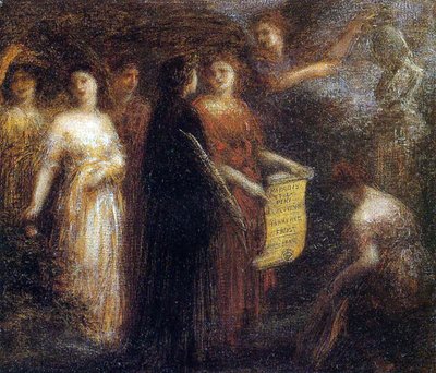 Homage to Robert Schumann by Ignace Henri Jean Fantin Latour