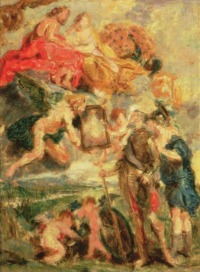 Homage to Rubens by Ignace Henri Jean Fantin Latour
