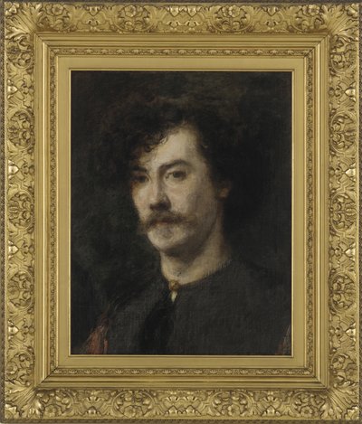 Portrait of Whistler by Ignace Henri Jean Fantin Latour