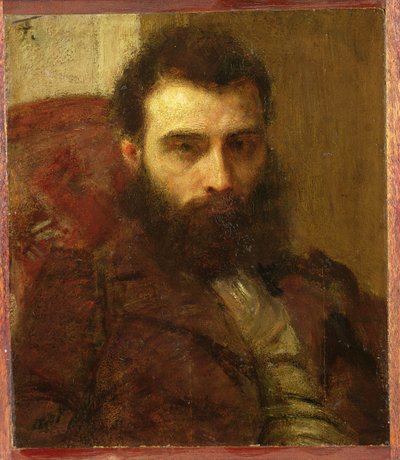 Portrait of a Man by Ignace Henri Jean Fantin Latour