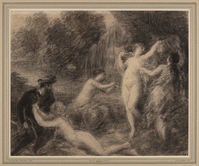 Tannhäuser in Venusberg by Ignace Henri Jean Fantin Latour