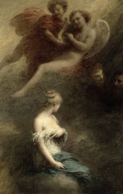 The Damnation of Faust by Ignace Henri Jean Fantin Latour