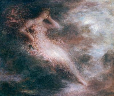 The Queen of the Night by Ignace Henri Jean Fantin Latour