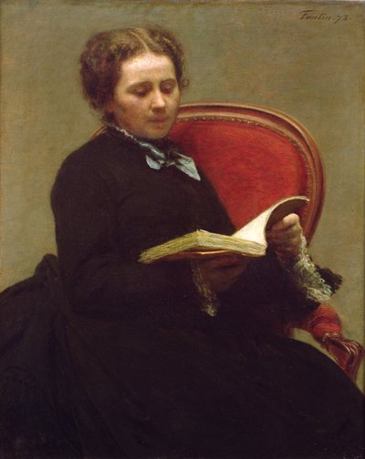 Victoria Dubourg by Ignace Henri Jean Fantin Latour