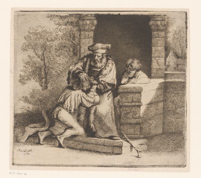Return of the Prodigal Son by Ignace Joseph de Claussin (attributed to)